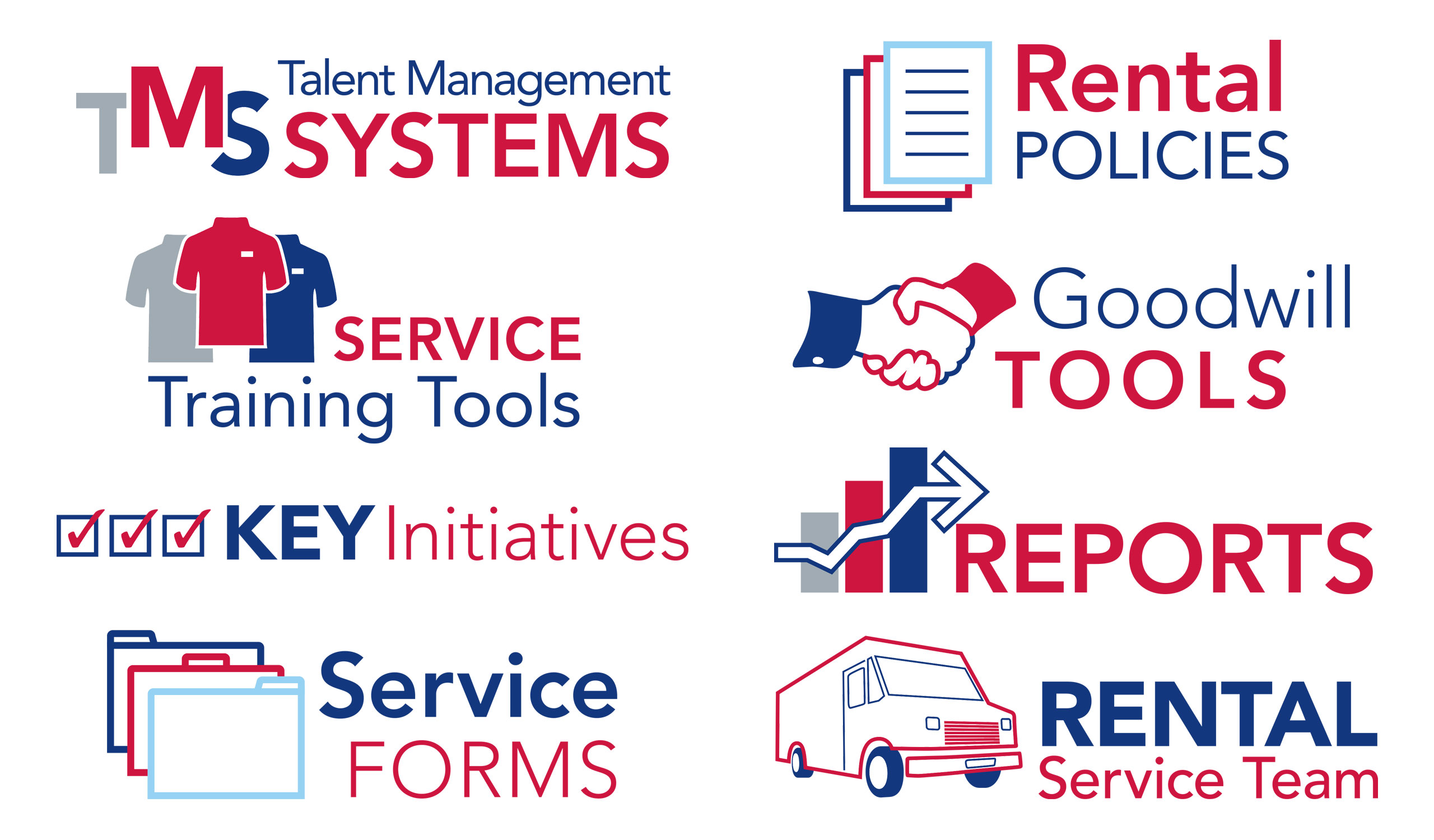 logos designed for use on a company intranet site